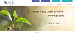 Desktop Screenshot of boostmedia.com